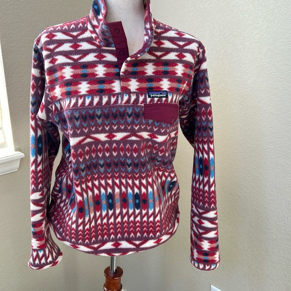 Patagonia Synchilla Pullover Sweater Kuta
Klash Dark Red Currant Red Size Small